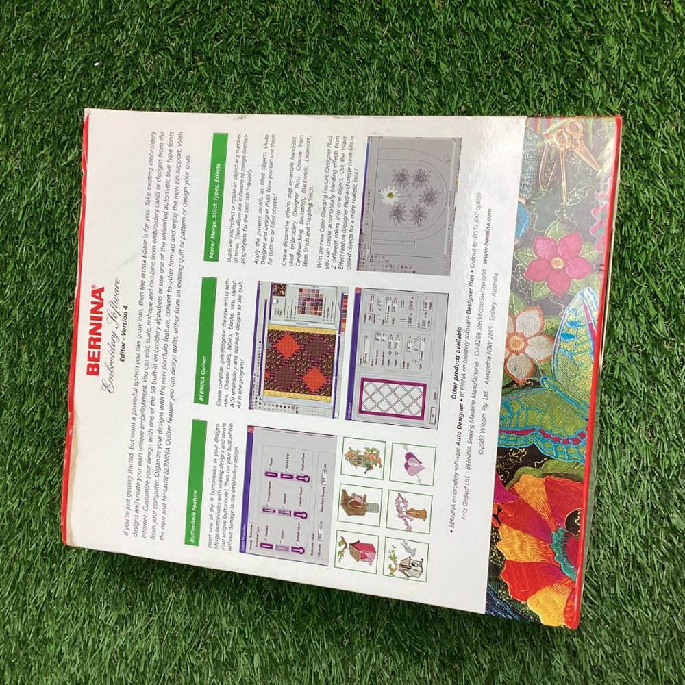 Bernina Embroidery Software Editor Version 4 - Picture 3 of 10